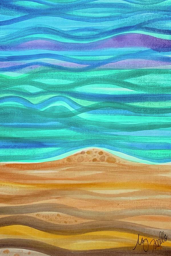Wave Painting by Megan Torello