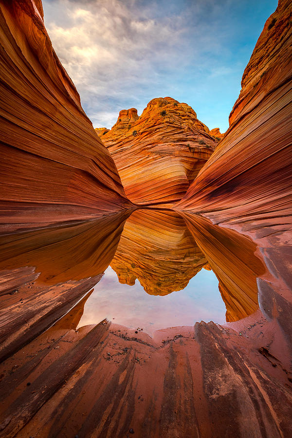Wave Reflections Photograph by Ryan Smith
