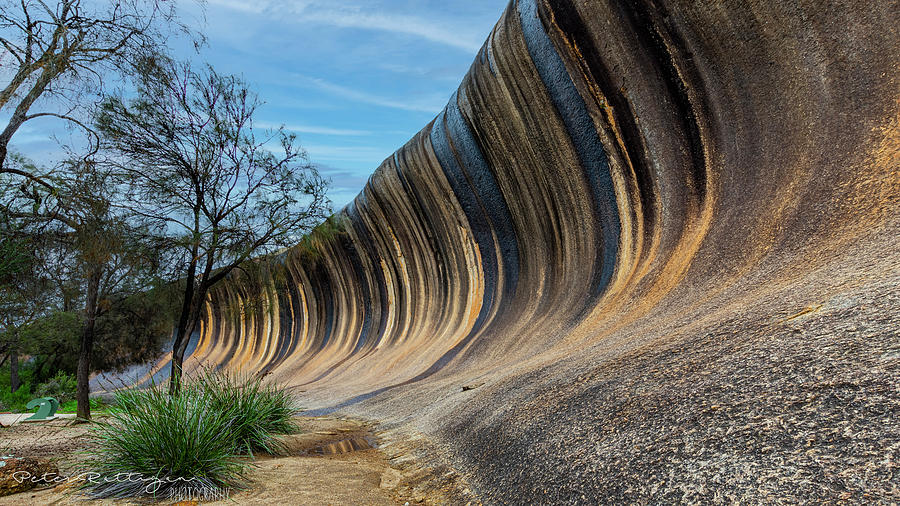 Wave Rock Photograph by Peter Rattigan - Fine Art America