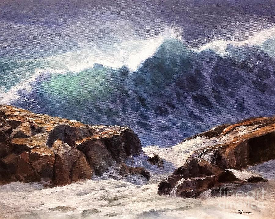 Wave Painting by Stephen Roberson