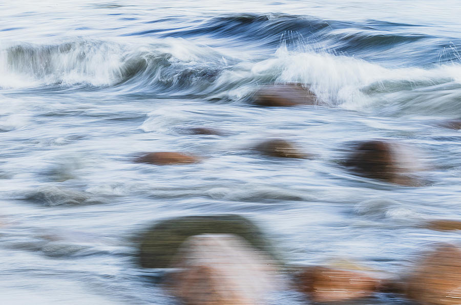 Wave Worn Rocks  Photograph by Catherine Grassello