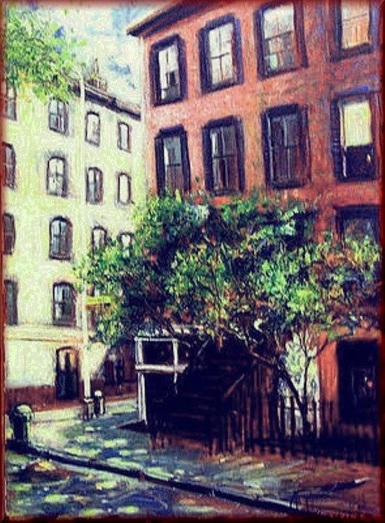 Waverly Inn Painting by Walter Casaravilla