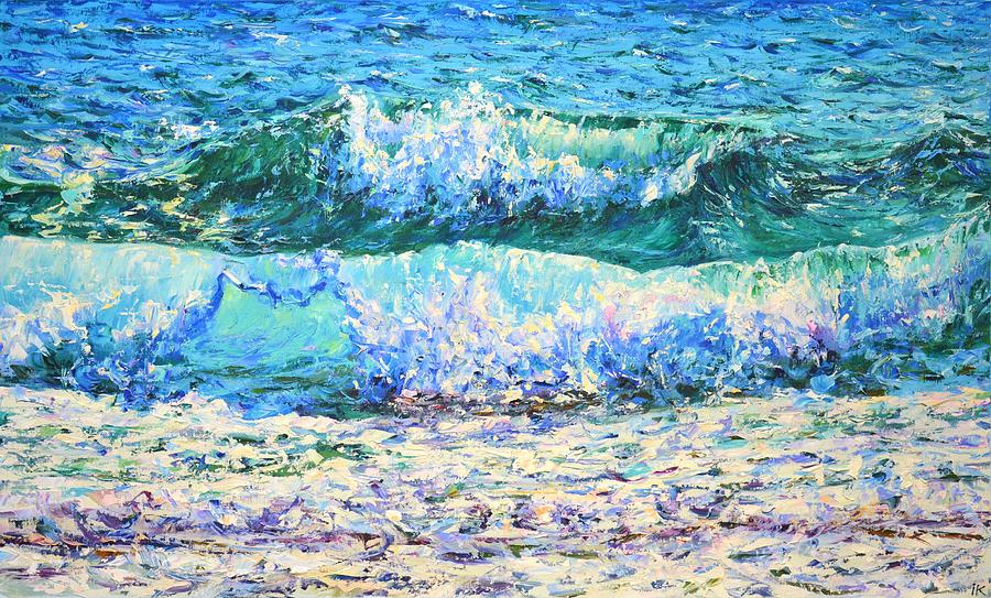 	Waves 6. Painting by Iryna Kastsova