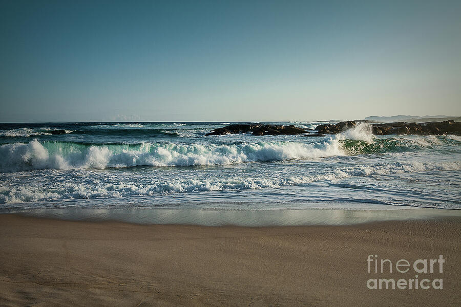 Waves at Lights Beach, Denmark, Western Australia Photograph by Elaine Teague