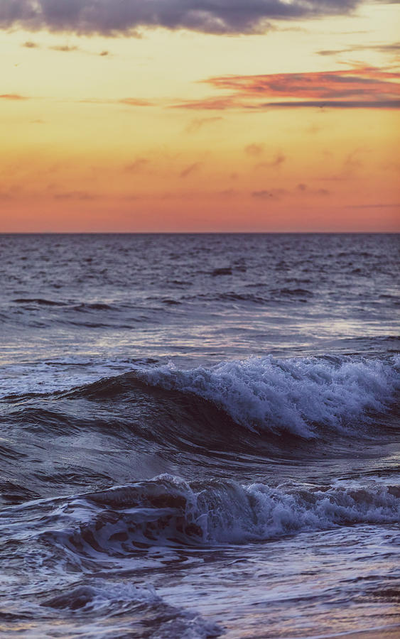 Waves at Sunrise Photograph by Rachel Morrison