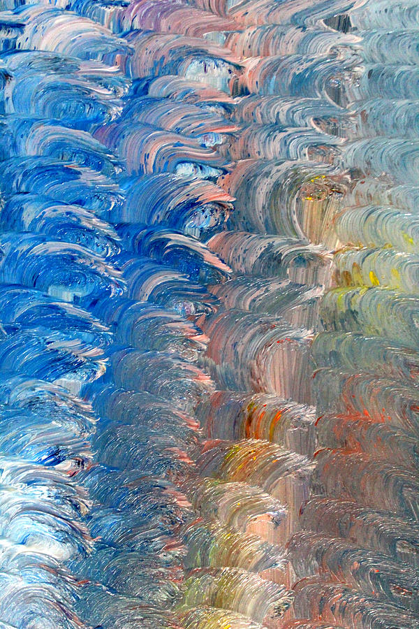 Waves Painting by Dean Leibson - Fine Art America