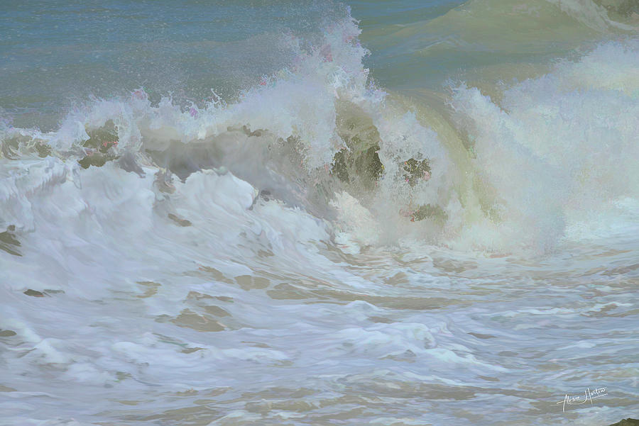 Waves II Photograph by Alison Belsan Horton