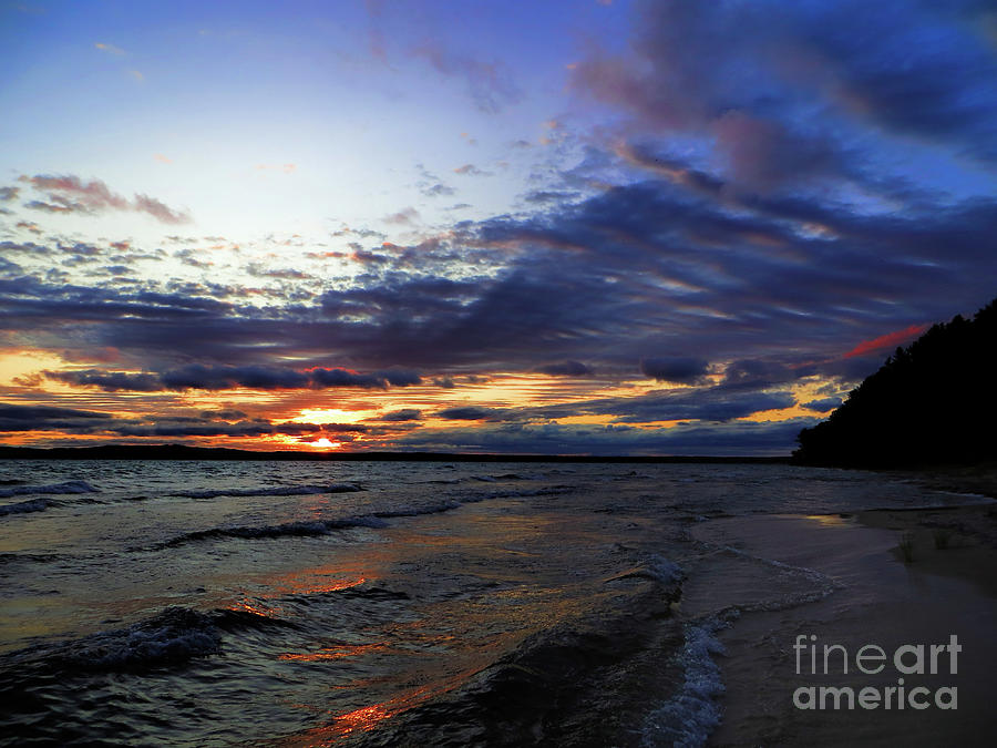 Waves Of Dawn Photograph by AnnMarie Parson-McNamara
