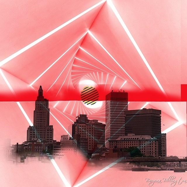 Waves of Rhode Island Digital Art by Baryona Billington - Fine Art America