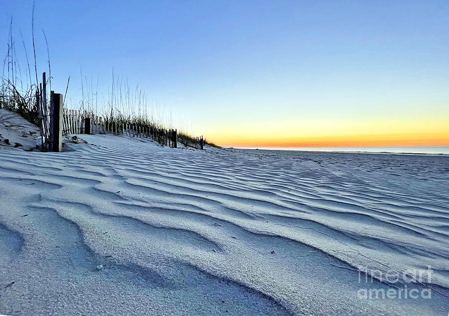 Waves of Sand at Sunrise 3568 Photograph by Jack Schultz