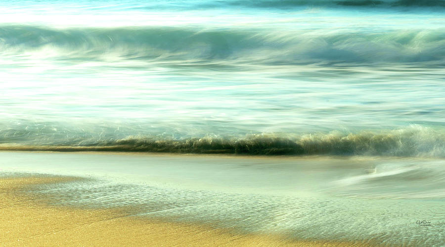 Waves on the Beach Photograph by Judi Dressler