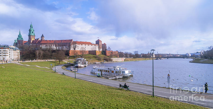 Wawel Castle by the Vistula River Photograph by Margaret Ryan  Fine Art America