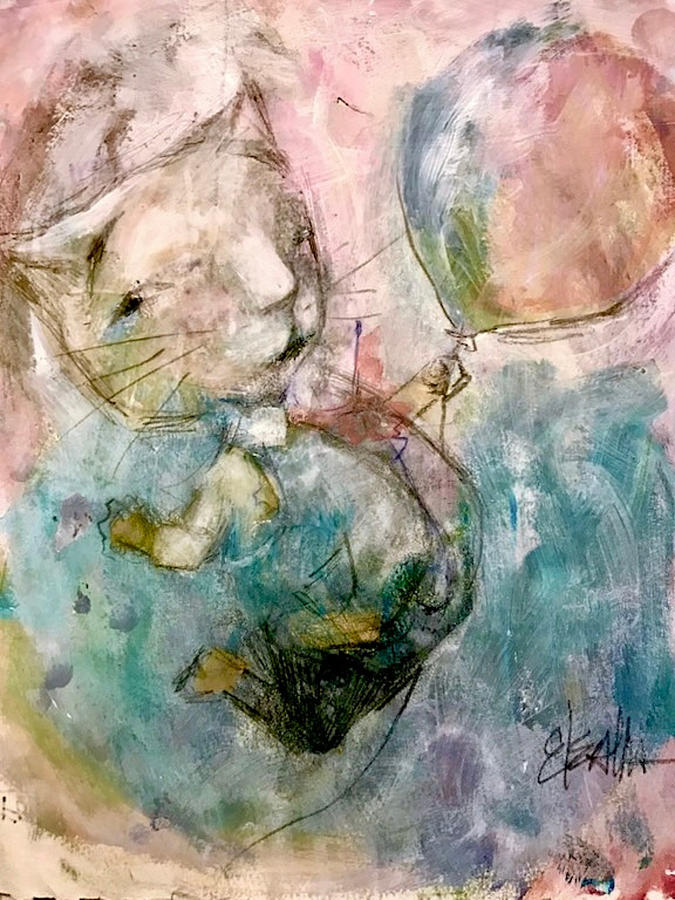 Way Up High Mixed Media by Eleatta Diver