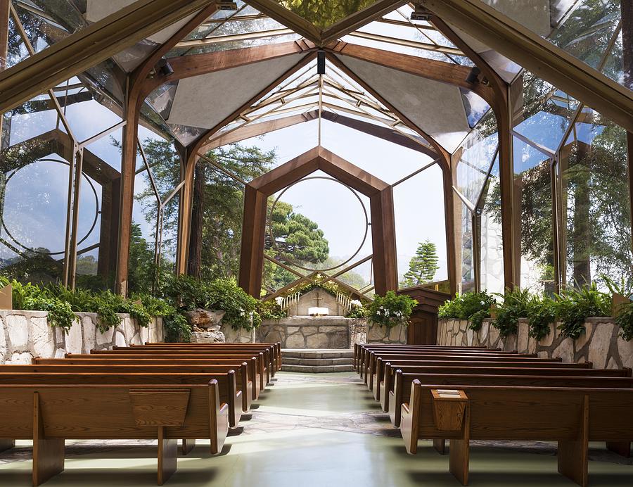 Wayfarers Chapel also known as The Glass Church is located in Rancho ...