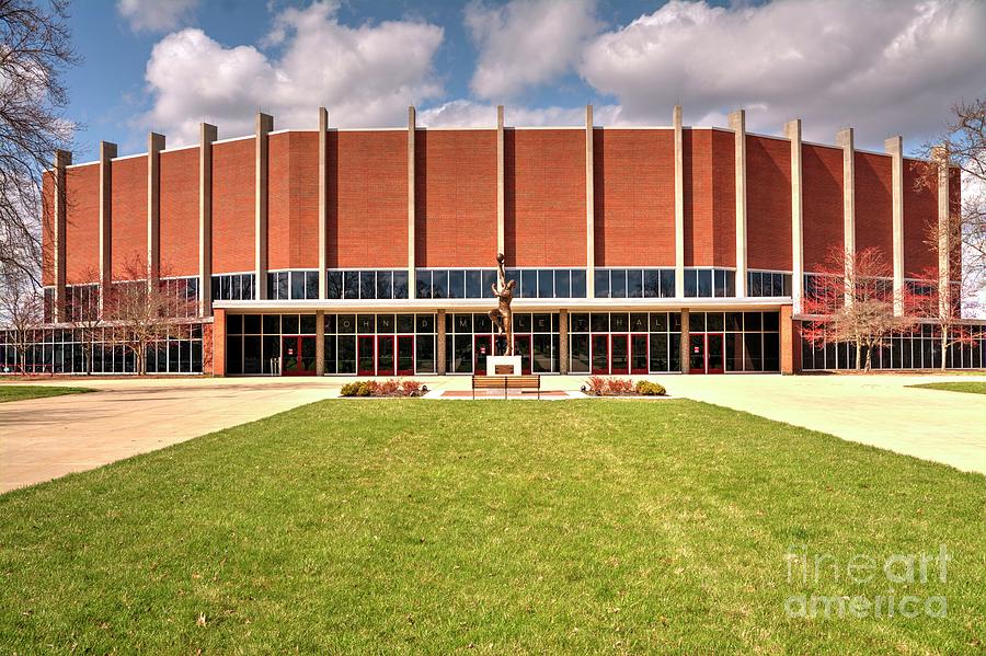 Wayne Embry Millett Hall Miami of Ohio Photograph by Paul Lindner