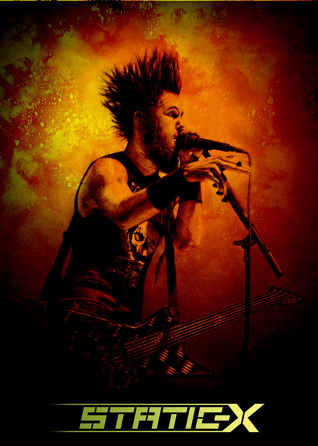 Wayne Static 1 Digital Art by Joseph On