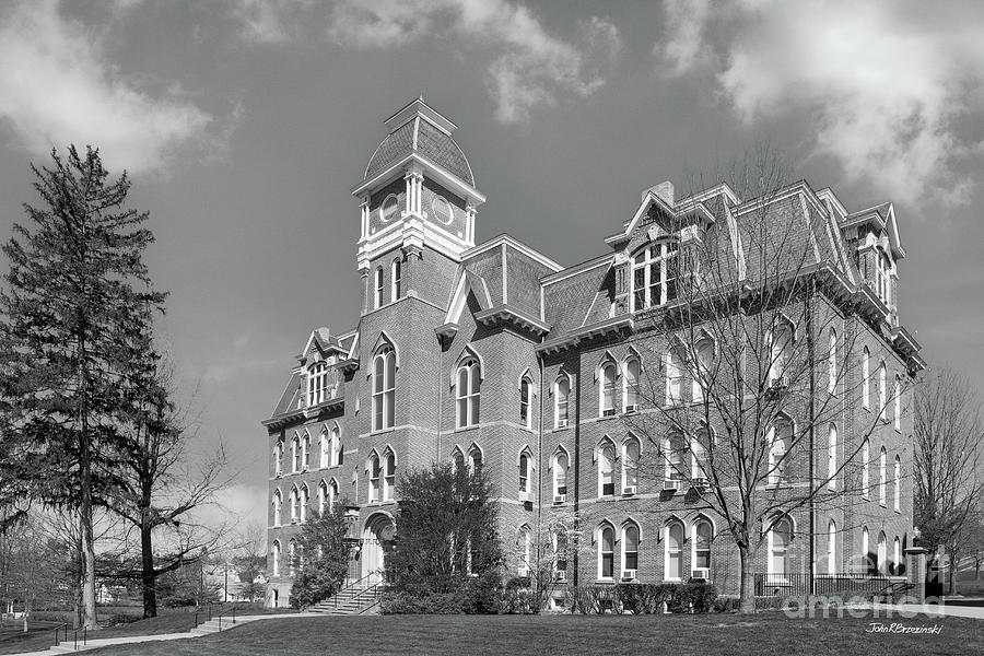 Waynesburg University Miller Hall Photograph by University Icons