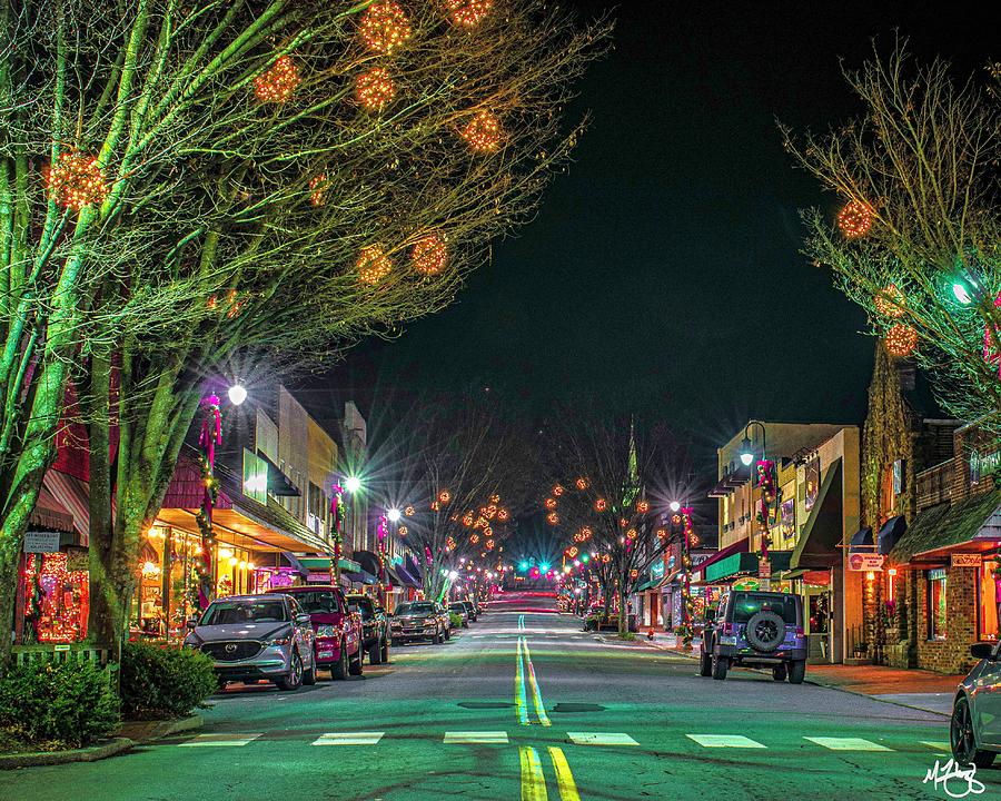 Waynesville, North Carolina in December Photograph by Mike Fleming