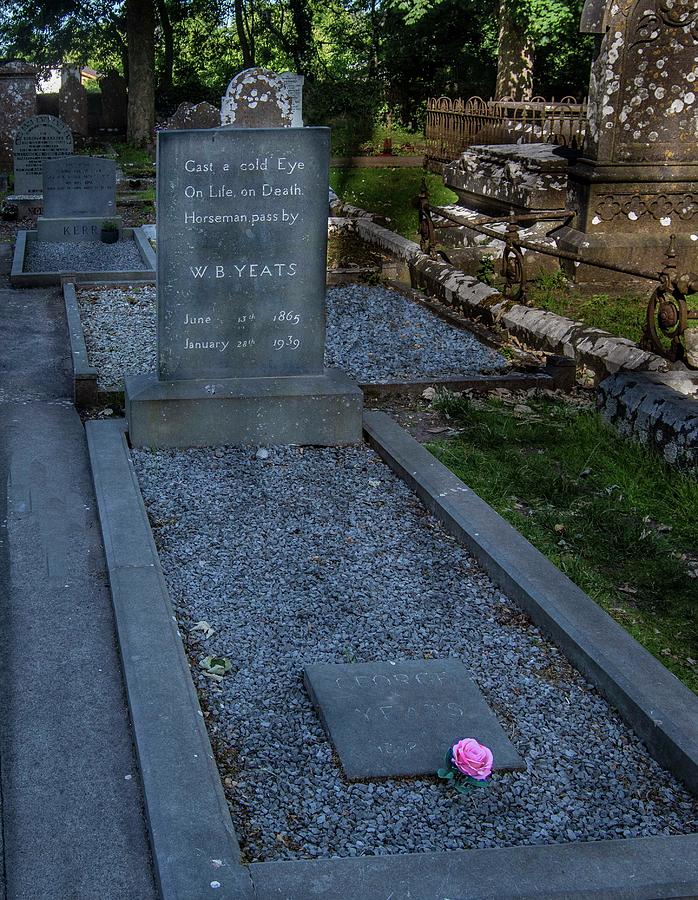W. B. Yeats Gravesite Photograph by Edward Shmunes