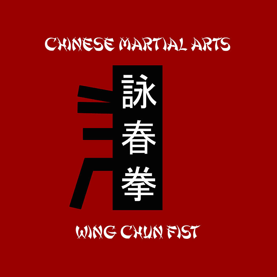 Chinese Martial Arts Digital Art - WC4 by Fractal Art