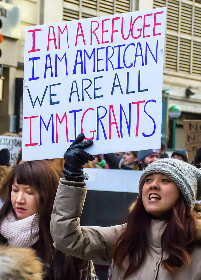 We Are All Immigrants Photograph By Mark Roberts | Fine Art America