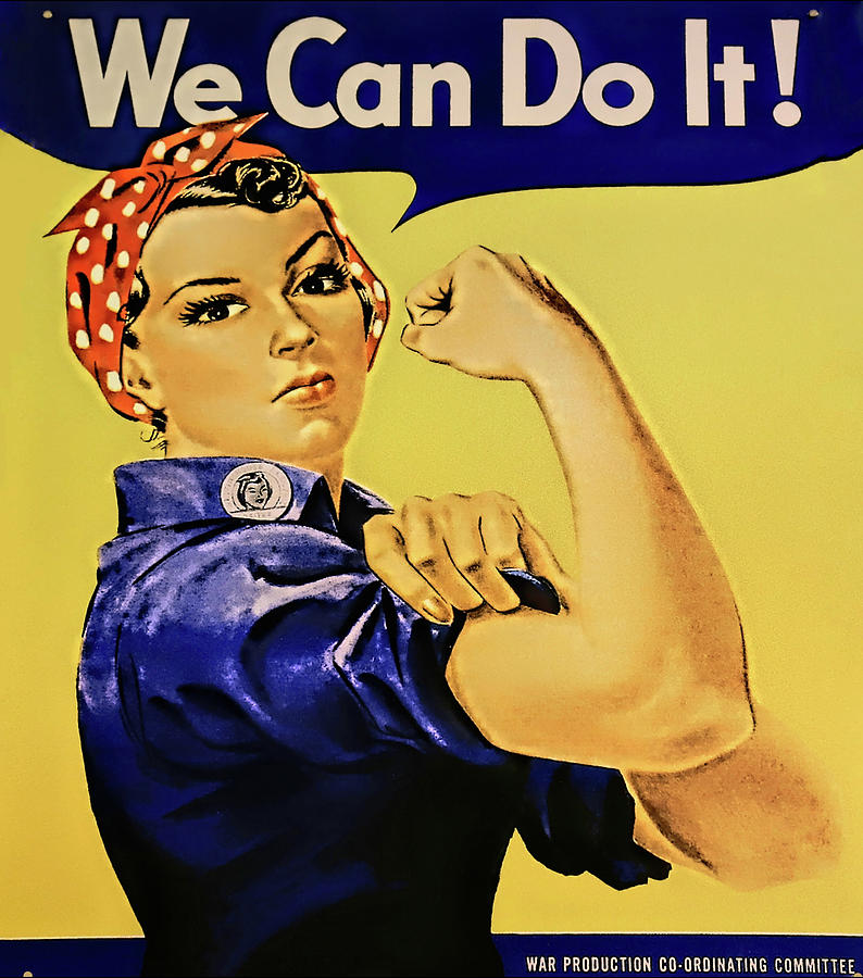 Sign Photograph - We Can Do It by Donna Kennedy