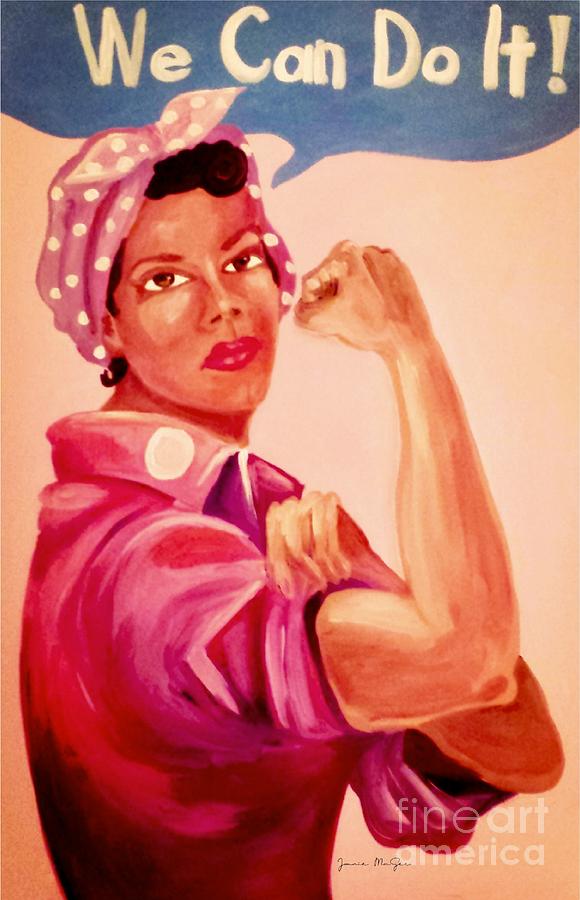 We Can Do It Painting by Janie McGee - Fine Art America