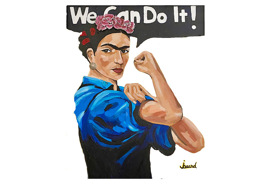 Icons Painting - We Can Do It by Jodye Beard-Brown
