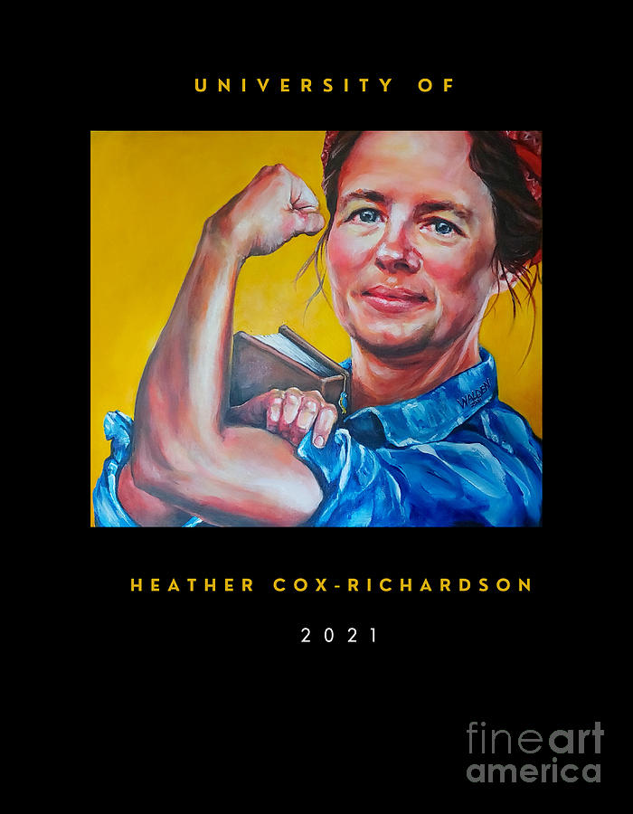 History Painting - We can do it with Heather by Rochelle Walden