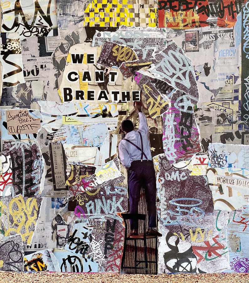 We Can't Breathe Mixed Media by Citizen Raja - Fine Art America