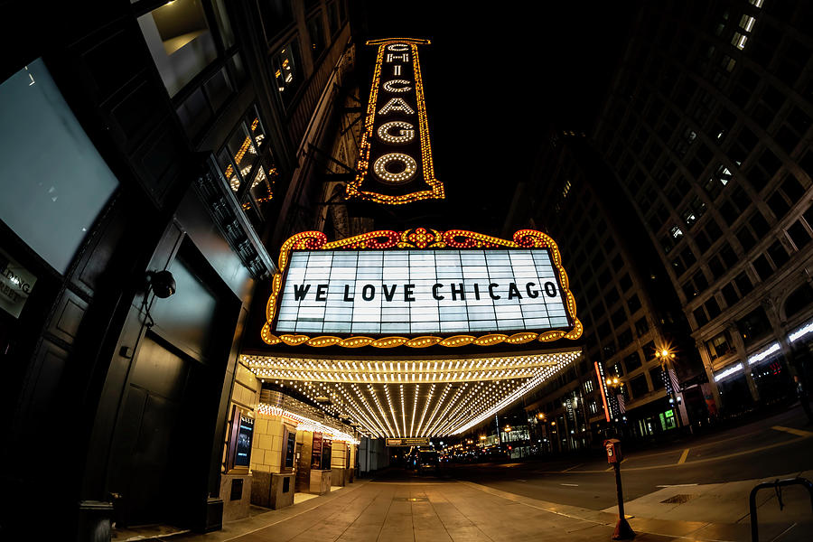 We Love Chicago sign three Photograph by Sven Brogren