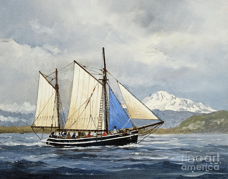 We Sailed on the Sea Painting by James Williamson