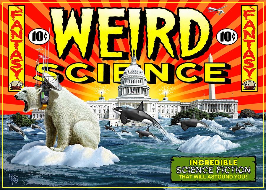 Weird Science Digital Art by Scott Ross
