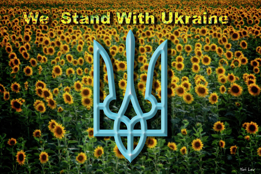 We Stand With Ukraine Photograph