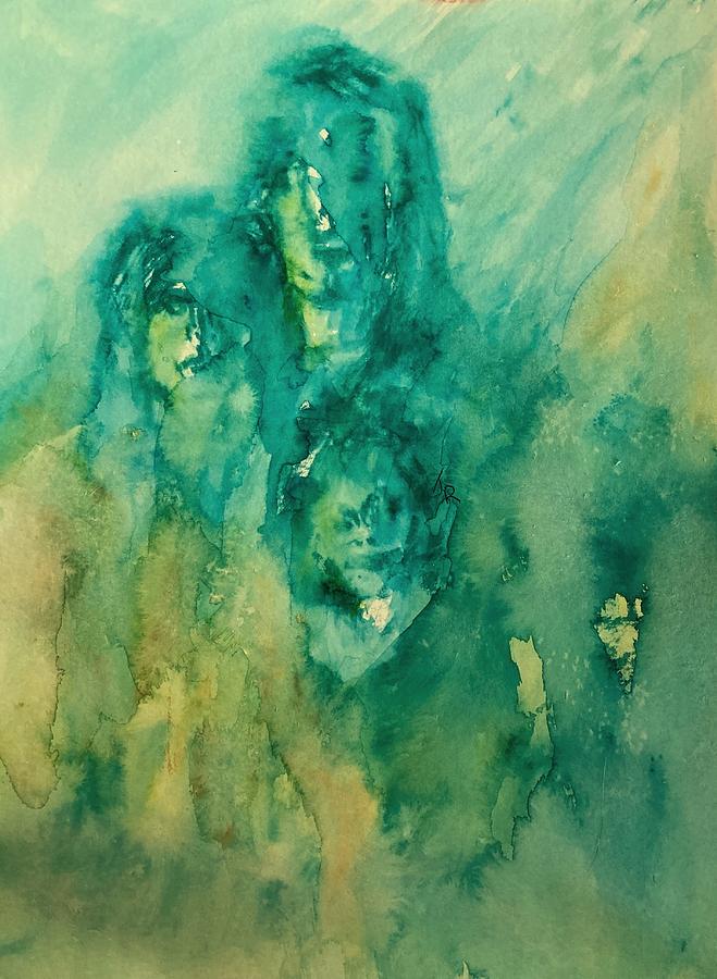 We Three Painting by Judith Redman