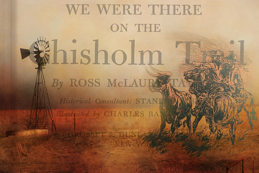 We Were There on the Chisholm Trail Photograph by Toni Hopper