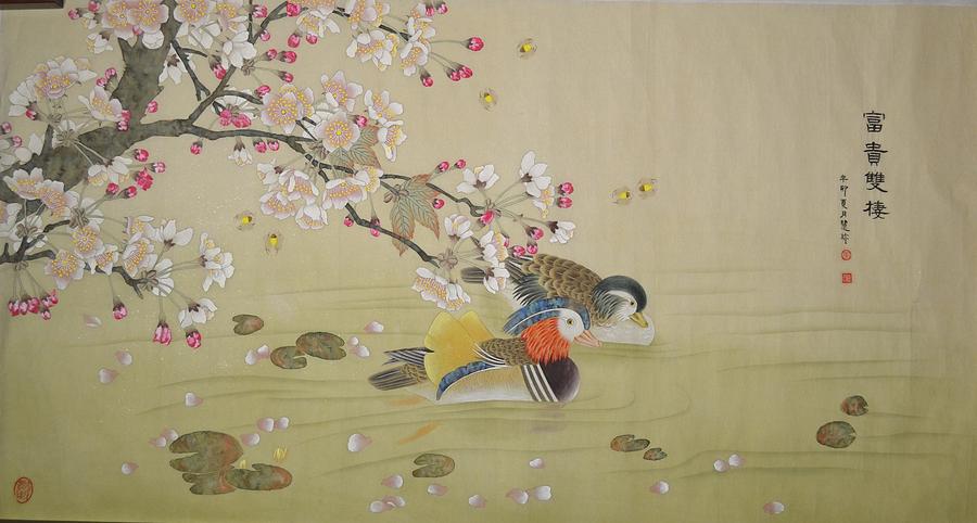 Wealthy and amphibious Painting by HuiZhen Zhang Wealthy and amphibious Painting by HuiZhen Zhang