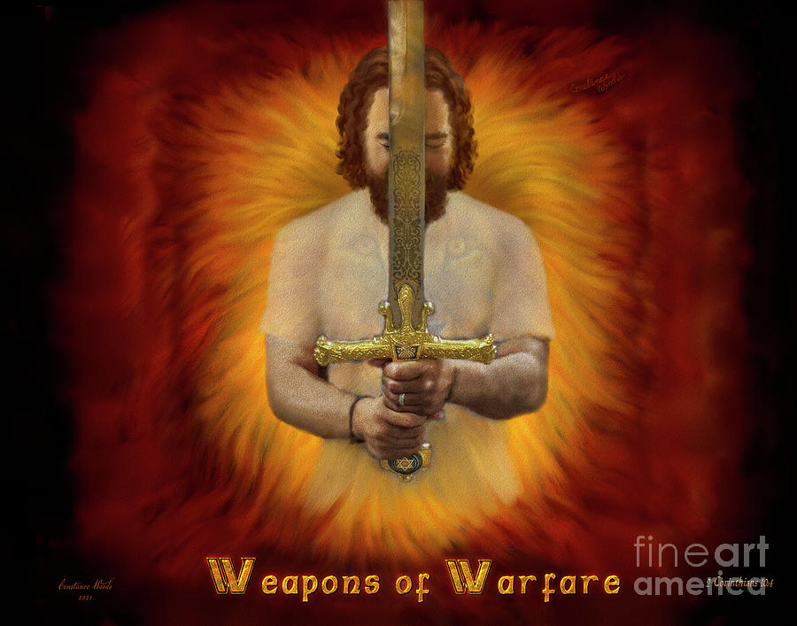 Weapons of Warfare Digital Art by Constance Woods
