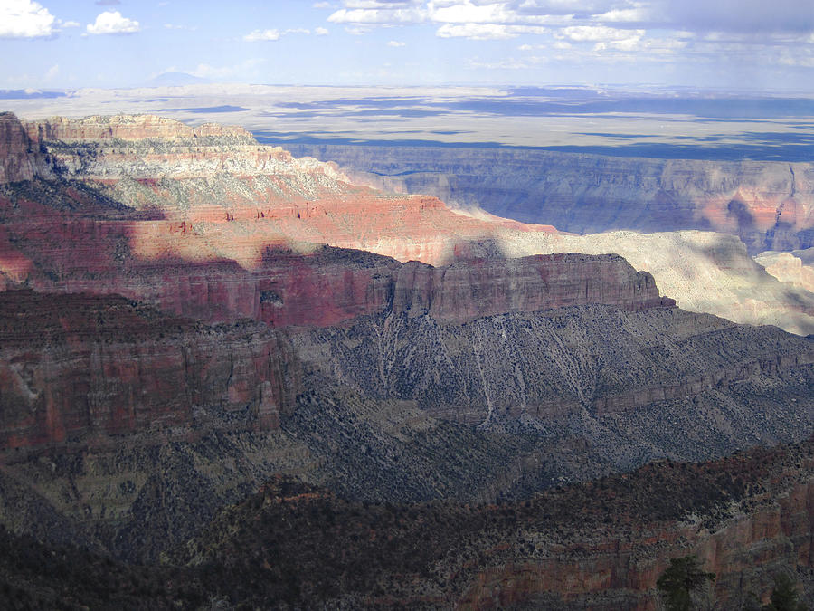Weather Changes at the Grand Canyon Photograph by Sharon Williams Eng