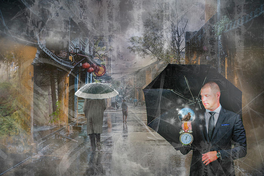 Weather Man Digital Art by Daniel Martin
