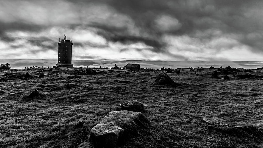 weather station Brocken, Harz Photograph by Andreas Levi