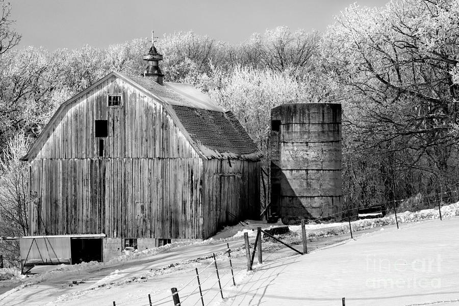 Weathered Barn Photograph by Jan Day