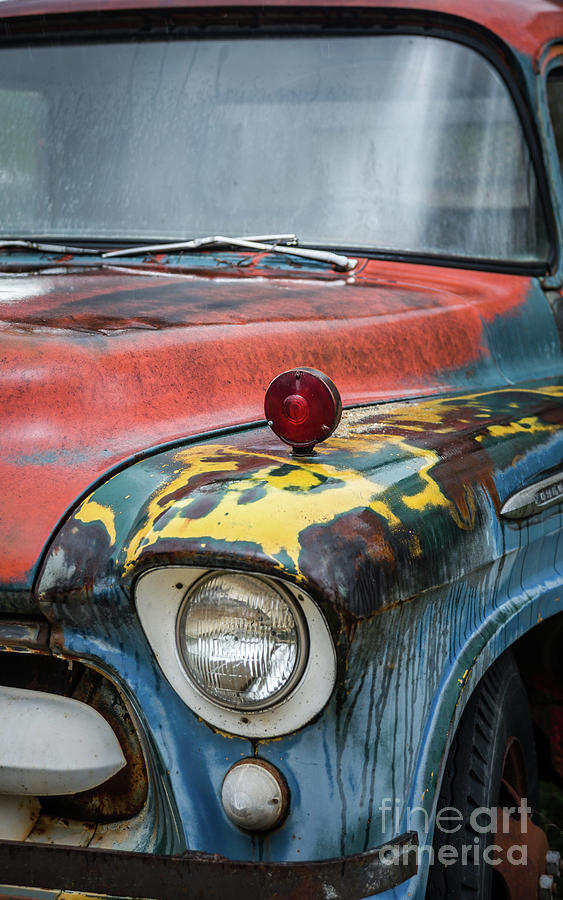 Weathered Chevy Truck Photograph by Alana Ranney