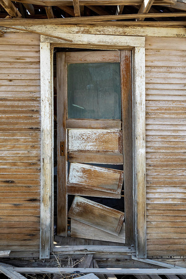 Weathered Door Photograph by James Marvin Phelps
