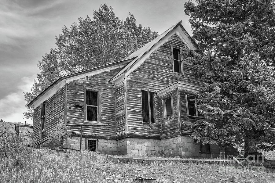 Weathered Home Photograph by Tony Baca