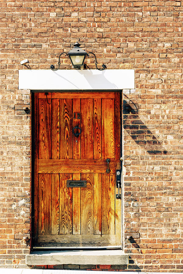 Weathered Wooden Door Photograph by Liz Albro