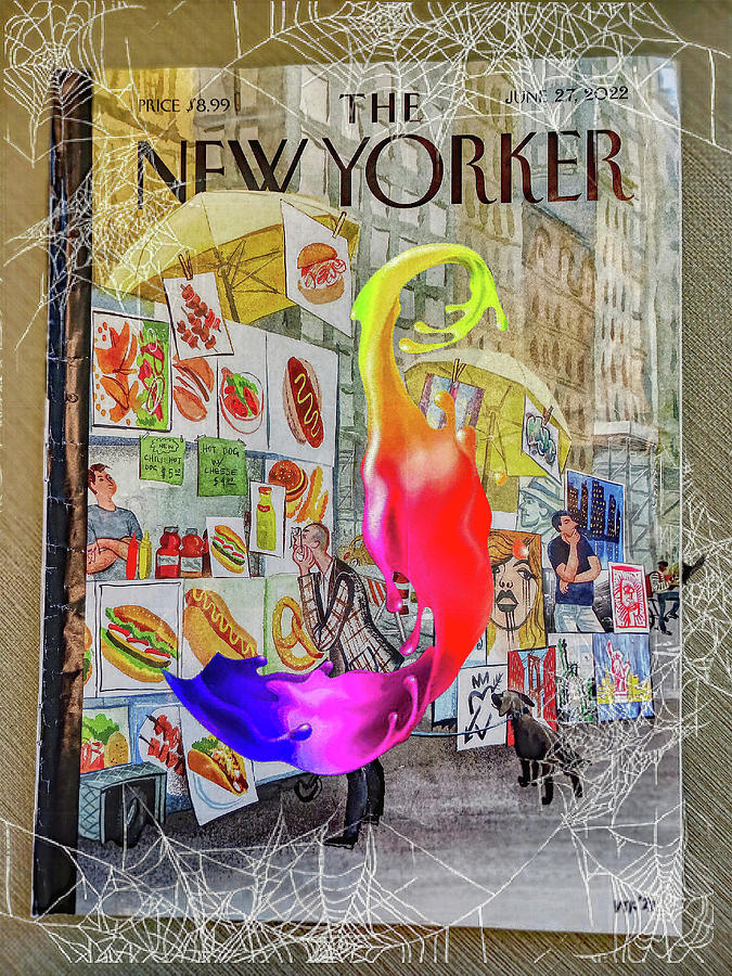 Web mail - New Yorker Digital Art by Dennis Baswell