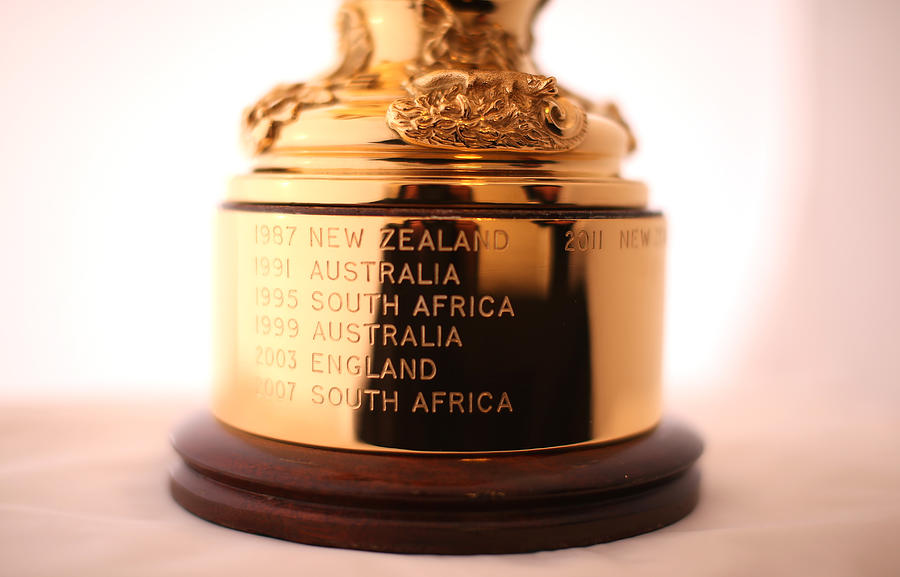 Webb Ellis Cup Feature Photograph by Dave Rogers - World Rugby