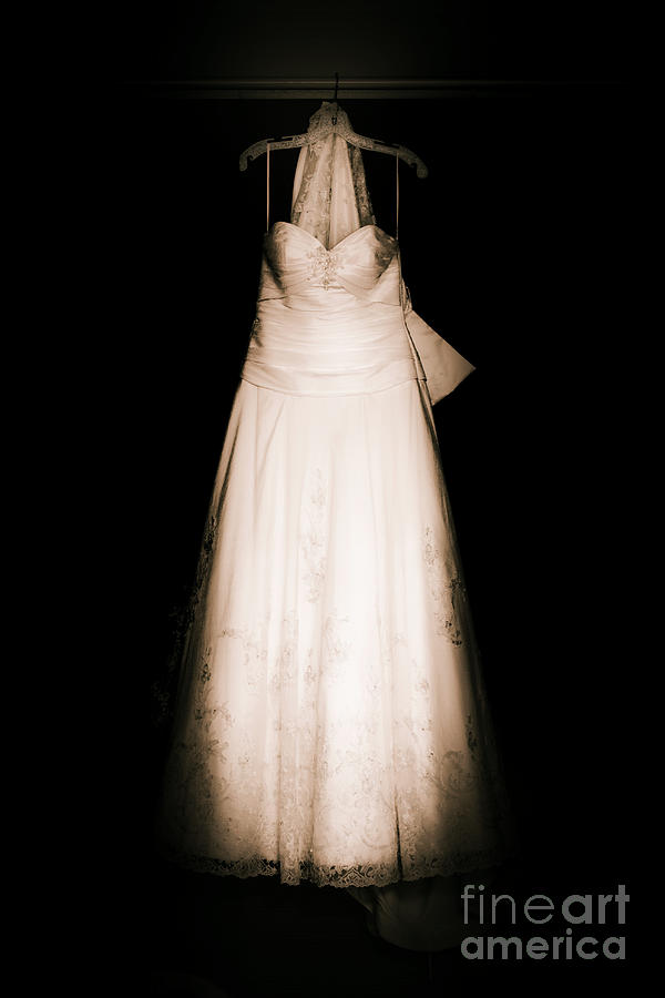 Wedding Dress Photograph by Jorgo Photography