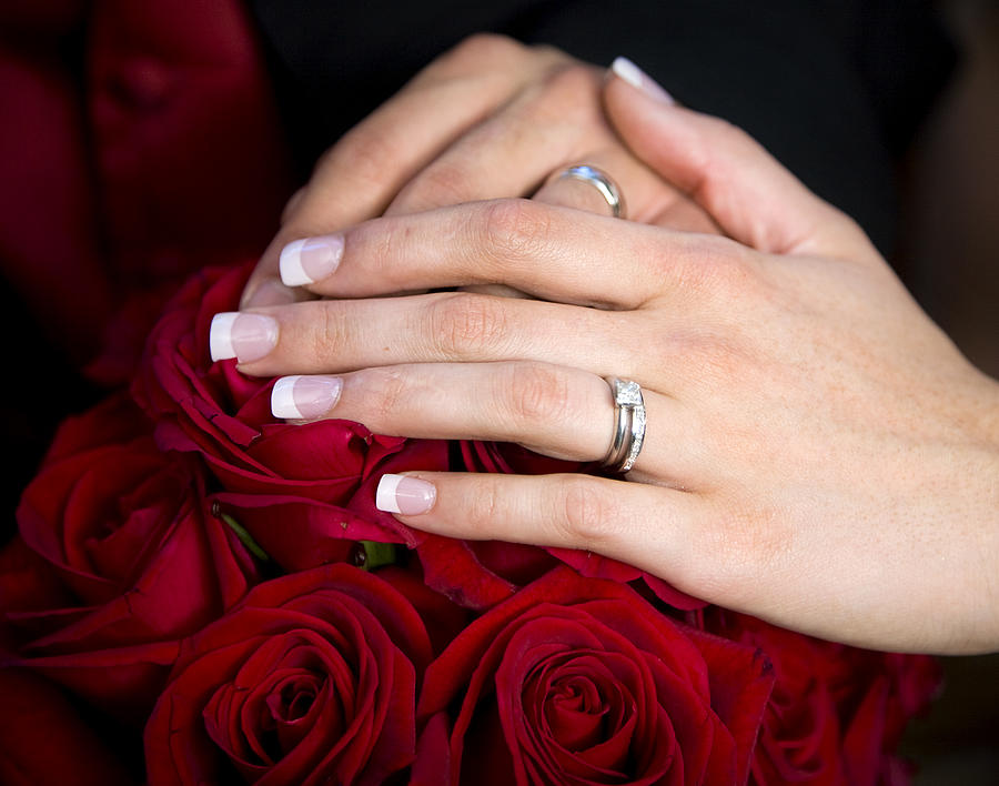 Wedding Hands Photograph by RichLegg